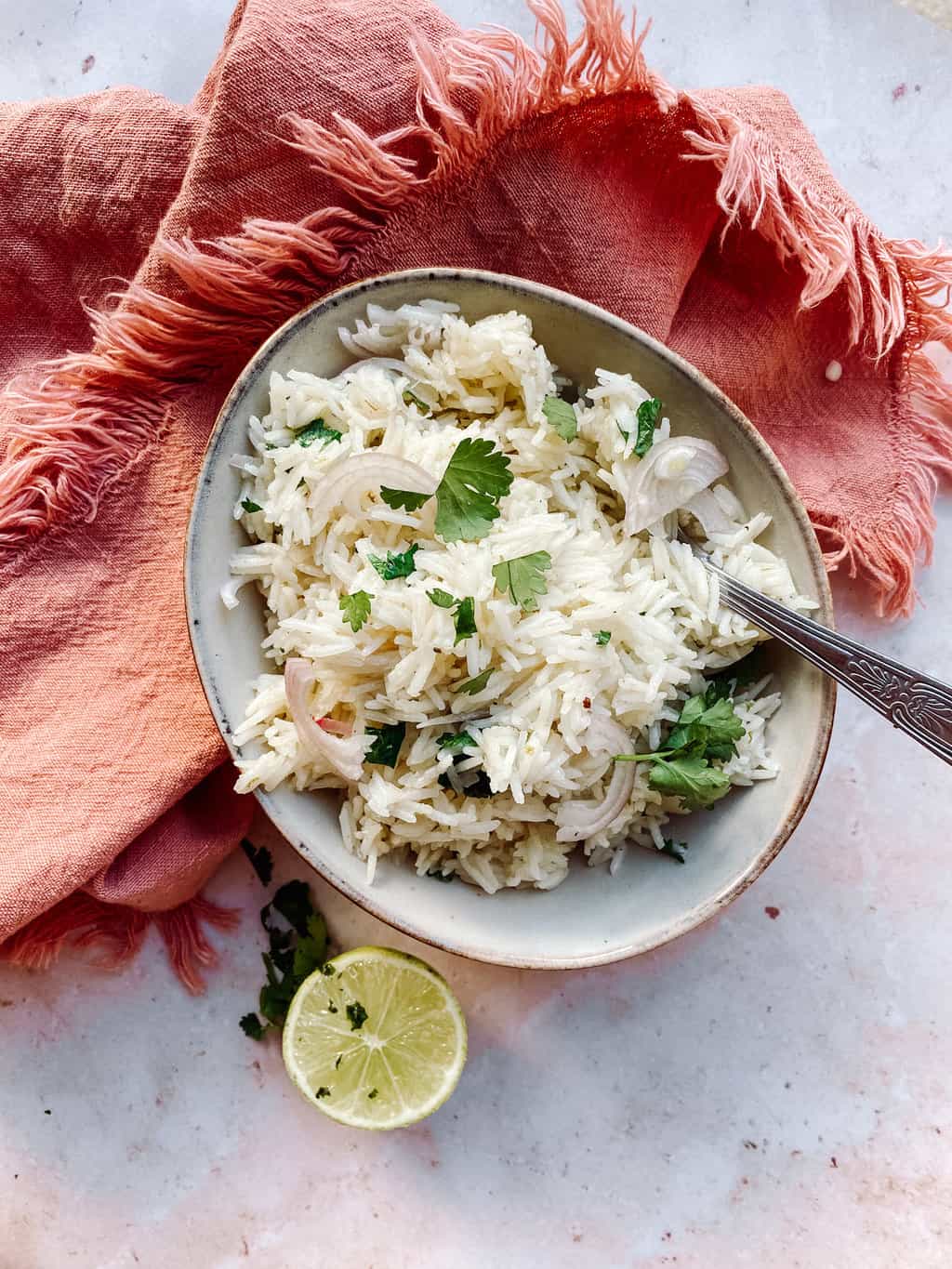 coriander and lime rice