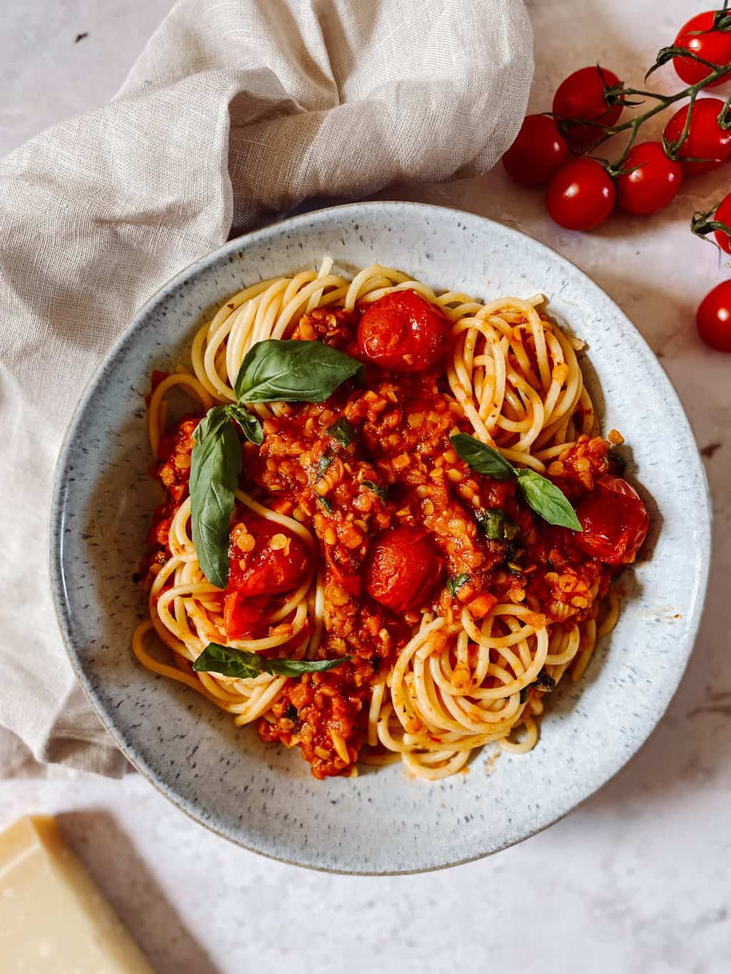 red lentil ragu