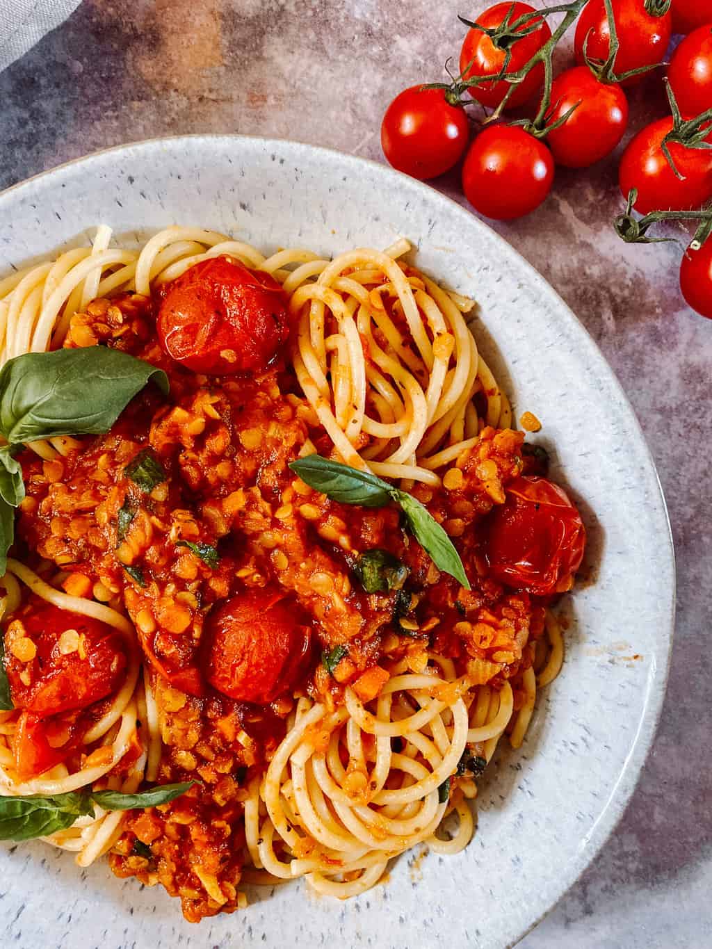 red lentil ragu