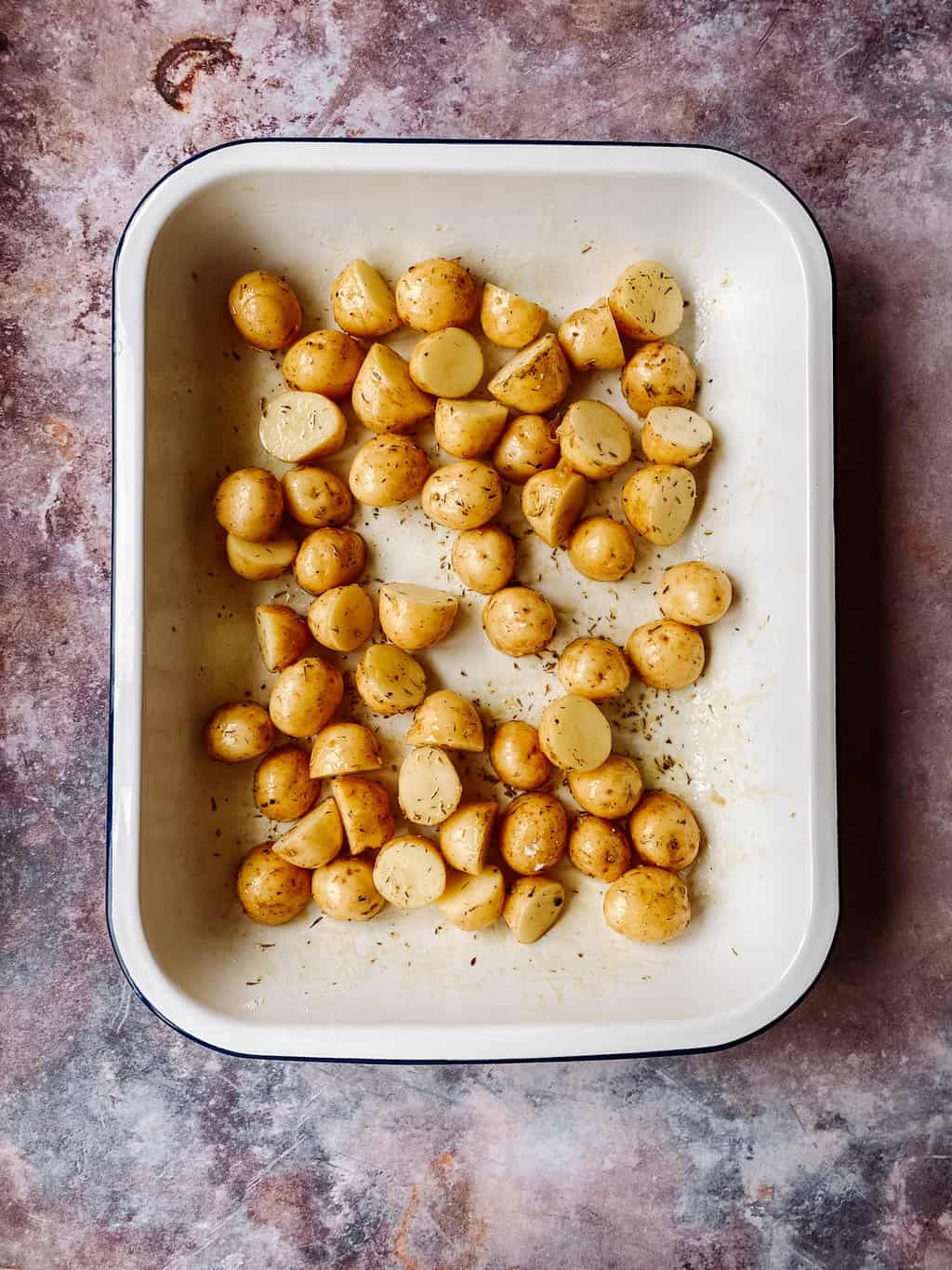 roasted new potatoes