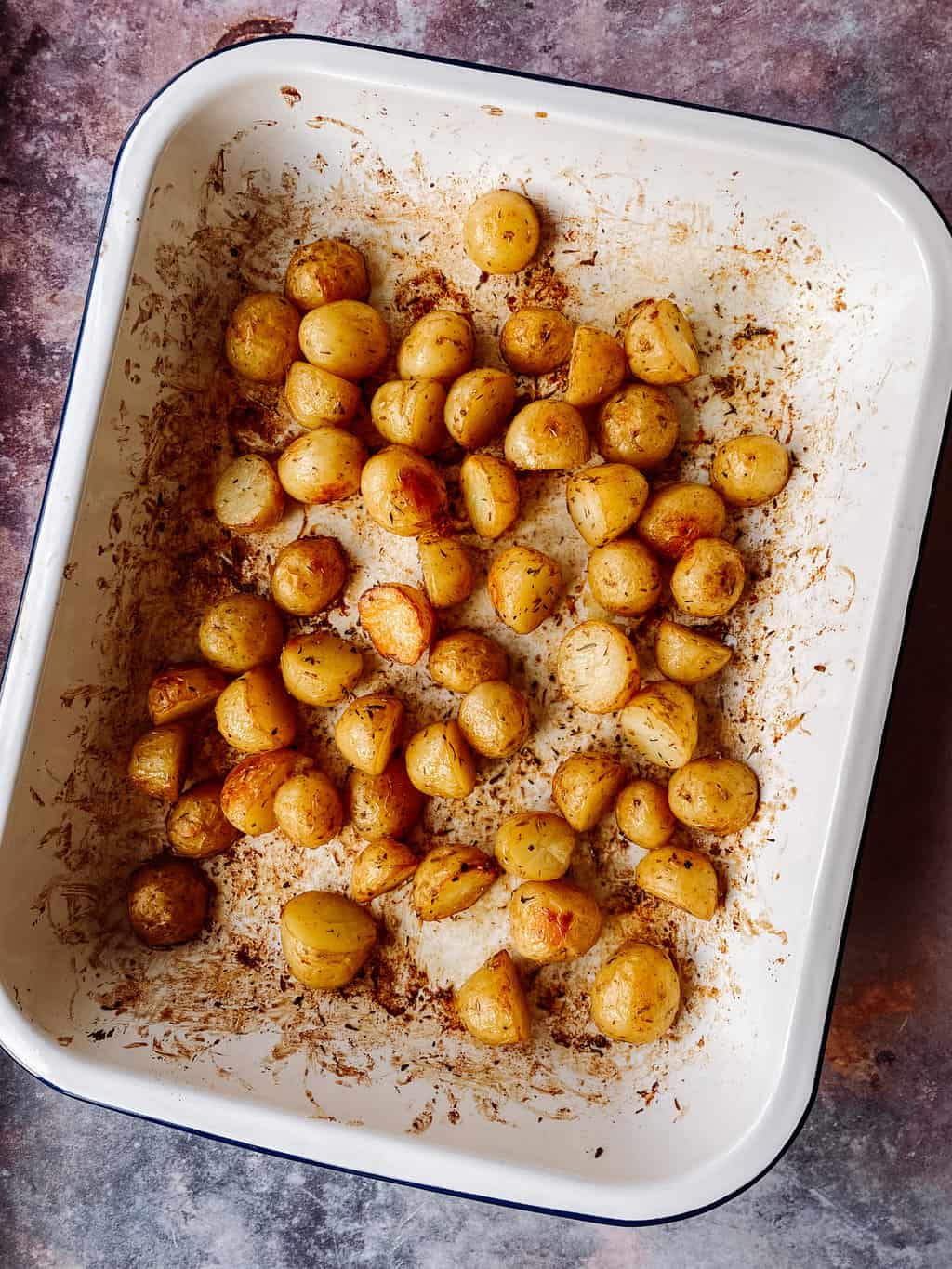 roasted new potatoes